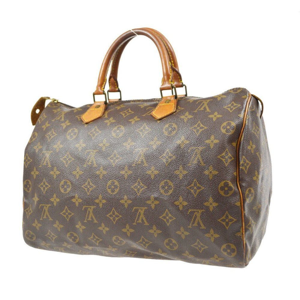 LOUIS VUITTON SPEEDY 35 HAND BAG MONOGRAM - Picture 3 of 13
